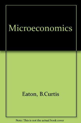 Stock image for Microeconomics for sale by HPB-Red