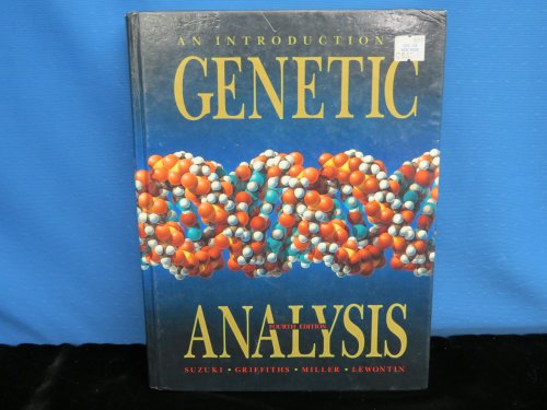 Beispielbild fr An Introduction to genetic analysis zum Verkauf von The Book Spot