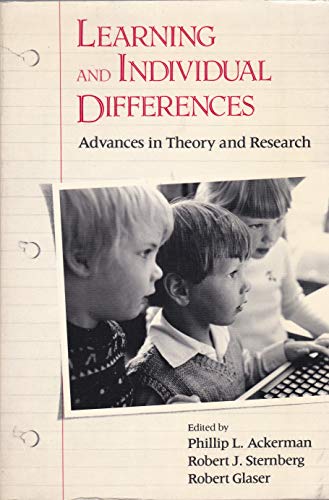 9780716719854: Learning and Individual Differences: Advances in Theory and Research