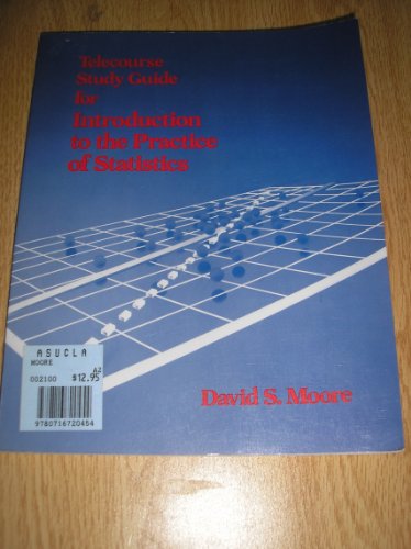 9780716720454: Telecourse Study Guide for Introduction to the Practice of Statistics