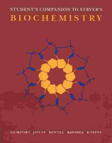 Beispielbild fr Students Companion to Stryers Biochemistry zum Verkauf von Ammareal