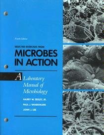 Imagen de archivo de Selected Exercises for Microbes in Action a la venta por Better World Books