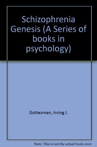 Beispielbild fr The Schizophrenia Genesis : The Origins of Madness zum Verkauf von Better World Books