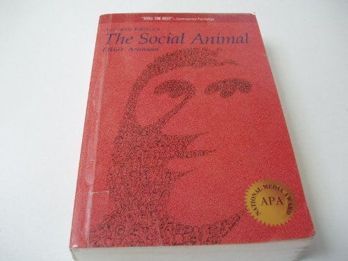 Stock image for The Social Animal (A Series of Books in Psychology) for sale by SecondSale