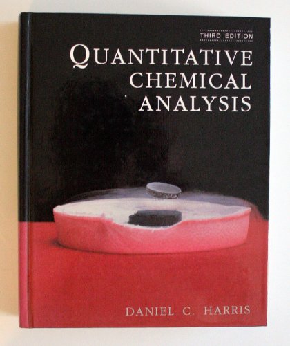 Stock image for Quant.Chem.Ana./SC Quant.Chem.Analysis - Softcover-Ausgabe - for sale by ThriftBooks-Atlanta