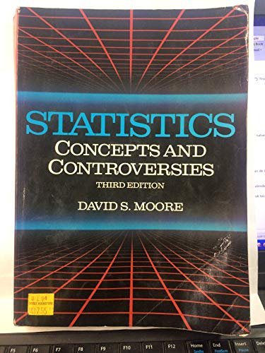Stock image for Statistics: Concepts and Controversies (3rd. Ed.) for sale by Persephone's Books