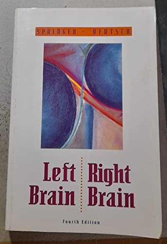 Stock image for Left Brain, Right Brain for sale by Goldstone Books