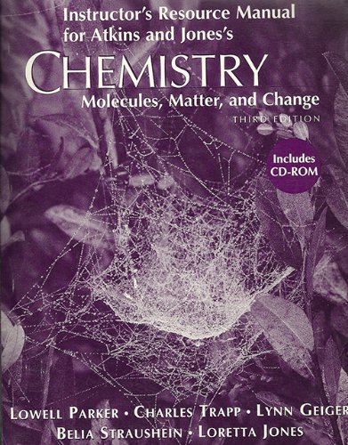 Stock image for Chem: Mole, Matter, Change 3e/Im Atkins, Edward; Parker, Lowell and Parker, Lowe for sale by Aragon Books Canada