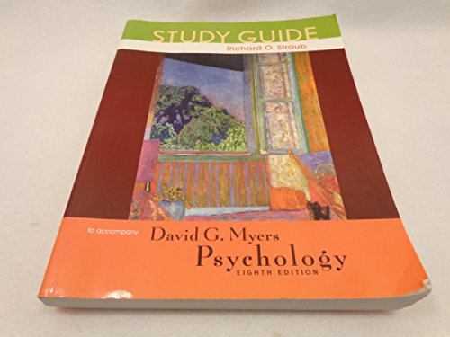 Imagen de archivo de Study Guide for Psychology a la venta por ThriftBooks-Atlanta