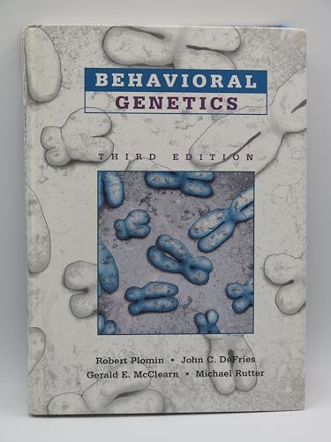 Behavioral Genetics (9780716728245) by PLOMIN, ROBERT