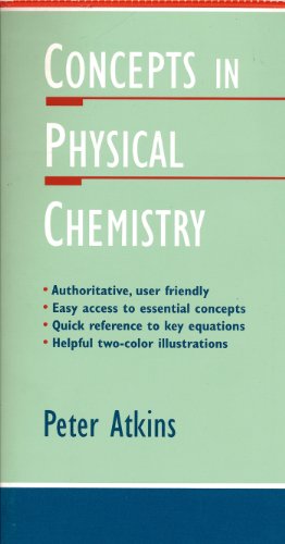 9780716729280: Concepts in Physical Chemistry (Oxford Chemistry Guides, 1)