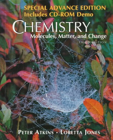 Stock image for Chemistry: Molecules, Matter, Change for sale by Green Street Books