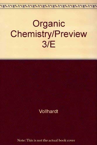 Imagen de archivo de Organic Chemistry/Preview, 3/E (Organic Chemistry/Preview) a la venta por BooksRun