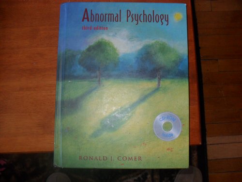 Imagen de archivo de Abnormal Psychology a la venta por SecondSale