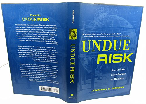 Imagen de archivo de Undue Risk: Secret State Experiments on Humans (State Secrets) a la venta por SecondSale