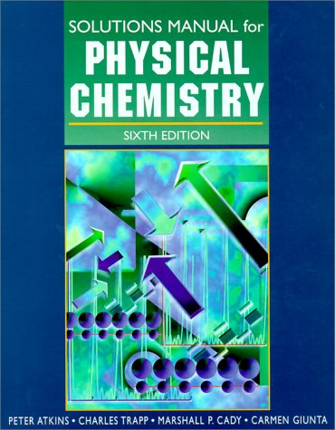 Imagen de archivo de Physical Chemistry (Solutions Manual) a la venta por GoldenWavesOfBooks