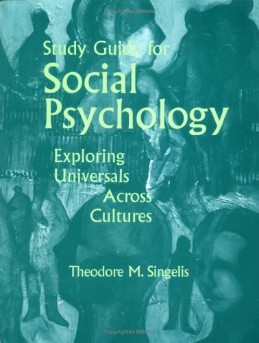 Student Study Guide: for Social Psychology (9780716732327) by Moghaddam, Fathali M.