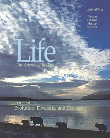 Imagen de archivo de Life: the Science of Biology: Evolution, Diversity, and Ecology Vol 2 a la venta por Starx Products