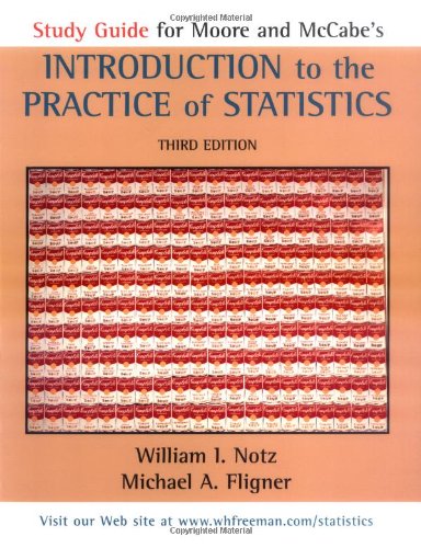 Imagen de archivo de Study Guide for Introduction to the Practice of Statistics, Third Edition a la venta por ThriftBooks-Atlanta