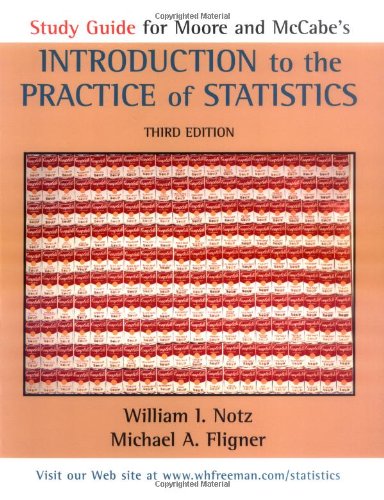 Stock image for Study Guide for Introduction to the Practice of Statistics, Third Edition for sale by ThriftBooks-Atlanta