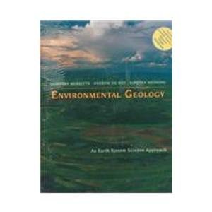 Stock image for Environmental Geology: An Earth System Science Approach for sale by HPB-Red