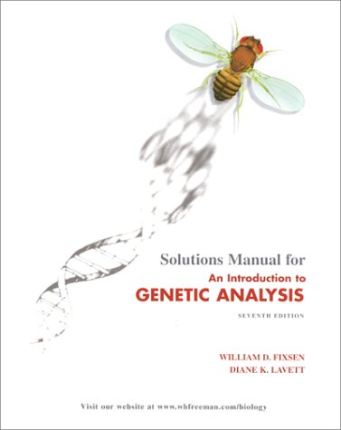 9780716735250: An Introduction to Genetic Analysis
