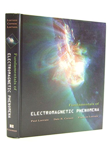 Imagen de archivo de Fundamentals of Electromagnetic Phenomena a la venta por Bookmarc's