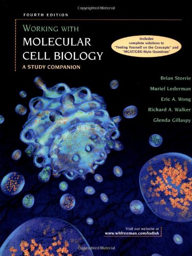 9780716736042: A Study Companion (Working with Molecular Cell Biology)