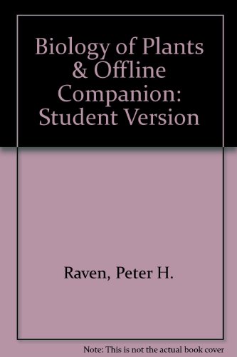 9780716737193: Biology of Plants & Offline Companion: Student Version