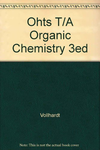 Stock image for Overhead Transparency Set for Organic Chemistry: Structure and Function for sale by BookHolders