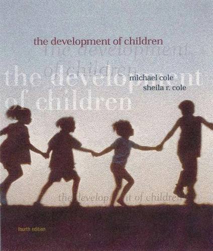 Beispielbild fr The Development of Children 4th ed zum Verkauf von AwesomeBooks