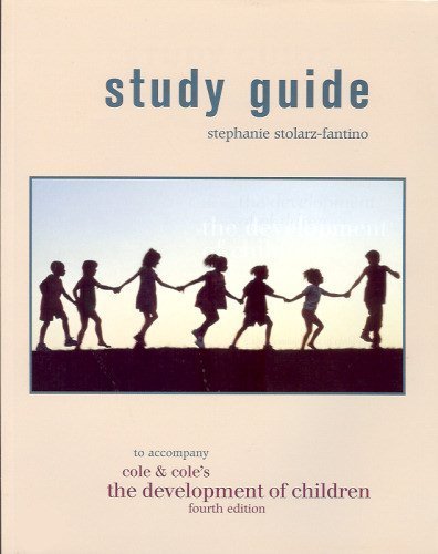 Beispielbild fr The Development of Children (Study Guide) zum Verkauf von HPB-Red