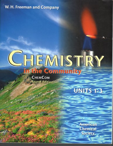 Imagen de archivo de Chemistry in the Community: Chemcom a la venta por HPB-Red