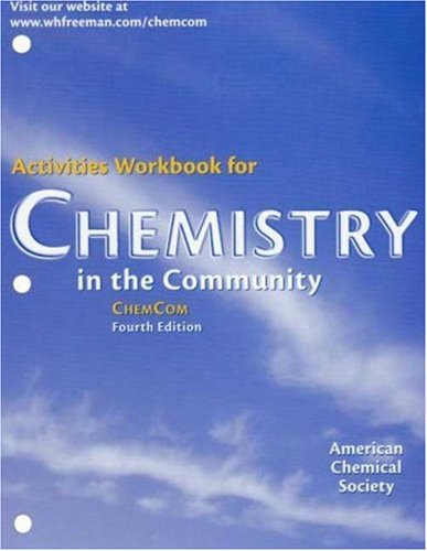 Stock image for Chemistry in the Community Activities Workbook for sale by ThriftBooks-Atlanta