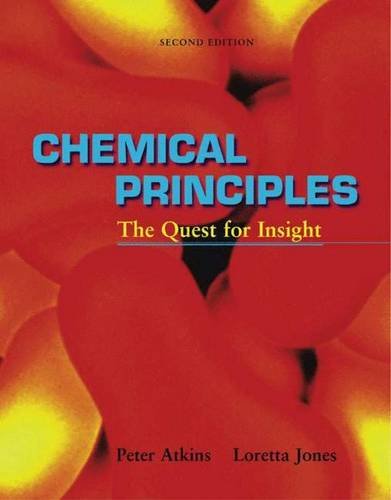 Imagen de archivo de Chemical Principles : The Quest for Insight a la venta por Better World Books Ltd