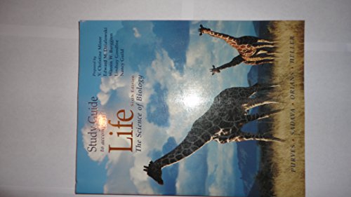 Life : Science of Biology, Study Guide, 6th
