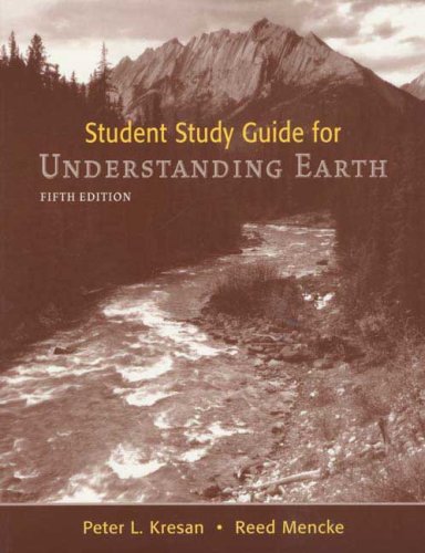 Stock image for UNDERSTANDING EARTH: STUDENT STUDY GUIDE for sale by Basi6 International