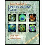 Imagen de archivo de Study Guide for Understanding Earth, Third Edition a la venta por HPB-Red