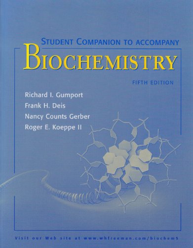 Stock image for Student Companion to Accompany Biochemistry, 5th Edition for sale by Free Shipping Books
