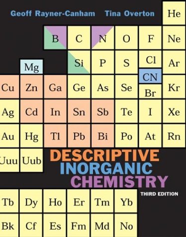 9780716746201: Descriptive Inorganic Chemistry