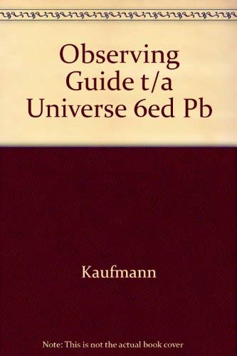 9780716747048: Observing Projects Using Starry Night Backyard: For Use With Freedman & Kaufmann's Universe 6e