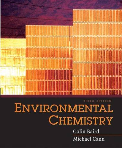 Stock image for Environmental Chemistry for sale by Better World Books