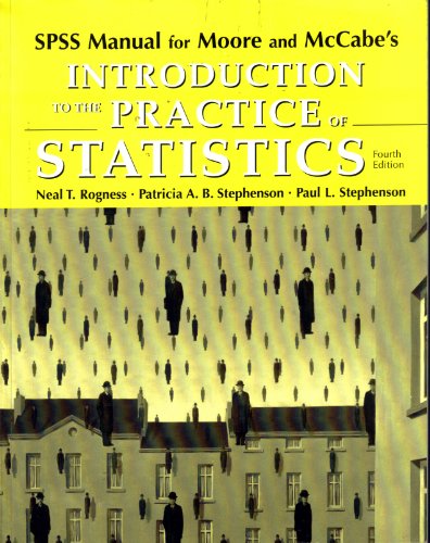 Stock image for SPSS Manual: for Introduction to the Practice of Statistics 4e for sale by Allied Book Company Inc.