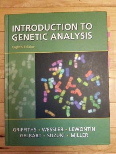 Imagen de archivo de Introduction to Genetic Analysis a la venta por Books of the Smoky Mountains