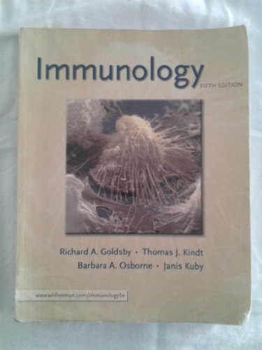 Beispielbild fr Immunology zum Verkauf von Better World Books