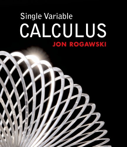 Imagen de archivo de Single-Variabl Calculus a la venta por HPB-Red