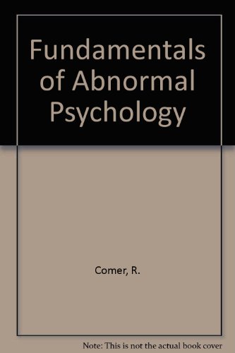 Imagen de archivo de Fundamentals of Abnormal Psychology a la venta por HPB-Red