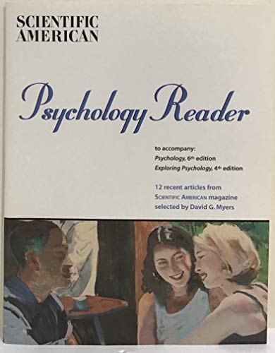 Stock image for Scientific American Psychology Reader for sale by medimops