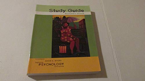 Beispielbild fr Exploring Psychology, Fifth Edition (Study Guide) zum Verkauf von Wonder Book