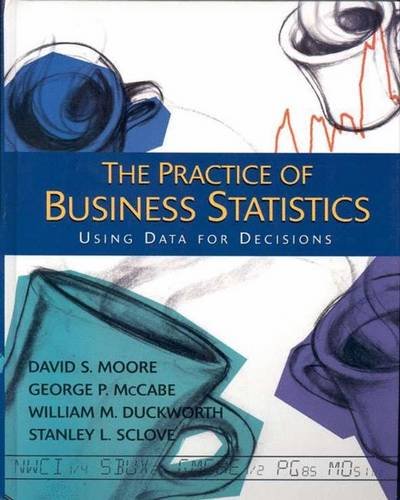 Practice of Business Statistics: Chapters 1-18 (9780716757238) by Moore, David S.; McCabe, George P.; Duckworth, William M.; Sclove, Stanley L.